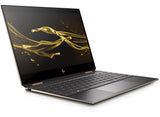 HP Spectre x360 13.3" 4K UHD Touch 2-in-1 i7-8565U 16GB 2TB SSD 2019 Gem-cut Dark Ash Silver (Manufacturer refurbished)