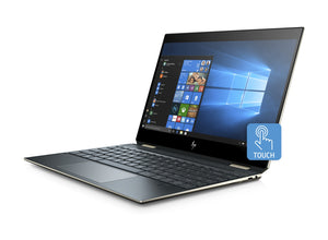 HP Spectre x360 13.3" 4K Touch 2-in-1 Core i5-8265U 8GB 256GB SSD 2019 Gem-cut Poseidon Blue (Manufacturer refurbished)